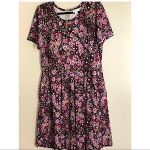 EUC LuLaRoe Amelia dress